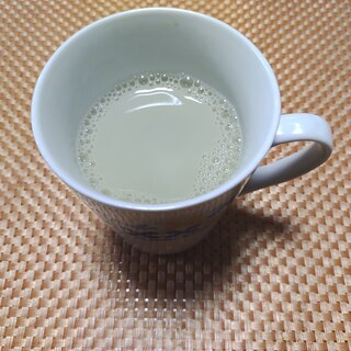 玄米茶のしょうが豆乳ティー